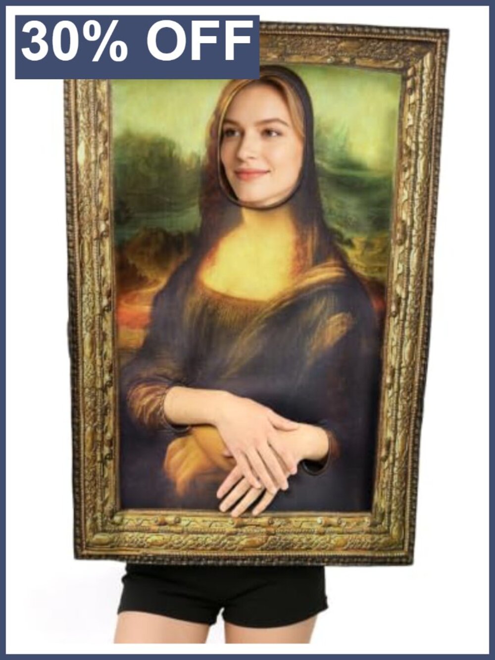 Famous Paintings Costume Adult Funny Halloween Mural Costumes
